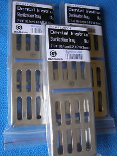   STERILIZATION Tray Sterile Dental Instruments Cassettes, Small parts