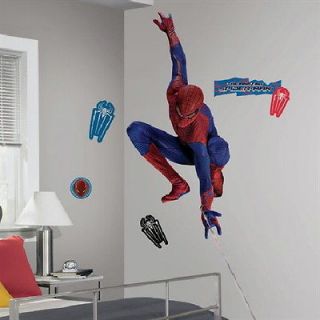 The Amazing Spider Man Movie Web Slinging Giant Peel & Stick Wall 