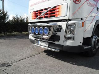VOLVO FH/FM 12/13/16 TRUCK STAINLESS STEEL BUMPER BAR WITH LED LIGHTS