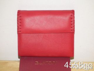 BUXTON LADIES FRENCH PURSE LEATHER CLUTCH WALLET   NEW