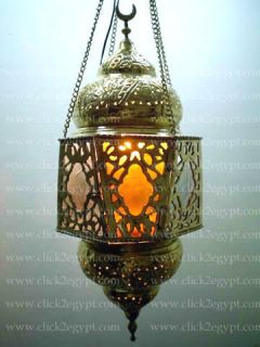   / Egyptian Antique Style Handmade Hanging / Pendant Lamp / Lantern
