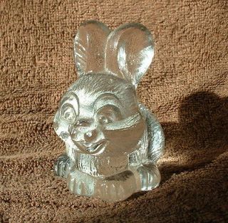 Newly listed GOEBEL glass BUNNY RABBIT figurine paperweight TOOO CUTE
