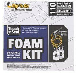 Touch n Seal U2 110 Spray closed Cell Foam Insulation Kit 110 BF