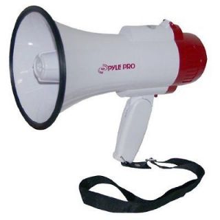 Pyle Pro P0 Bullhorn Megaphone Loud Siren Speaker Powerful 