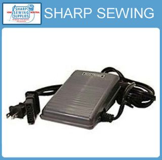 FOOT CONTROL PEDAL & POWER CORD J00360051 BROTHER PORTABLE SERGER