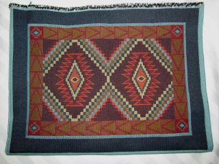   Indian Native American AZTEC Tapestry Fabric Placemat Pillow Panels