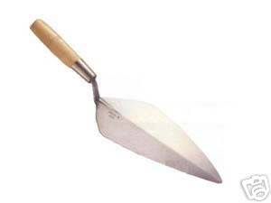 Rose 11  inch Trowel Narrow London Wood Hdl SpendLess