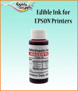   Color Edible Ink Refill Kit For Epson Edible Image Cake Printer