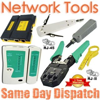   CAT5E Punch Push Down Krone Crimper Crimping Tool Cable Tester