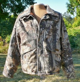Jacket Cabelas Mens Size L Made in U.S.A. Camouflage With Thinsulate 