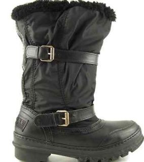 Burberry sport mid weather boot black EUR 37 UK 4 new in box snow 