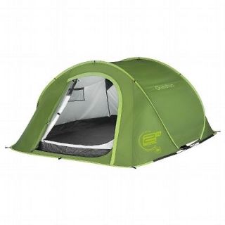 Quechua Pop Up Tent 2 SECONDS III 3 Man Waterproof Green