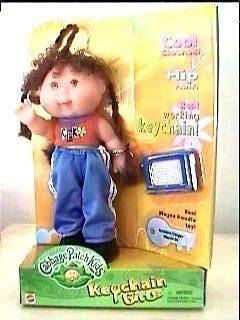Cabbage Patch Kids Doll CPK KEYCHAIN Key Chain GIRLS w/magna doodle 