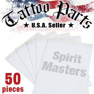 50 Spirit Tattoo Thermal Copier Transfer Paper Stencil