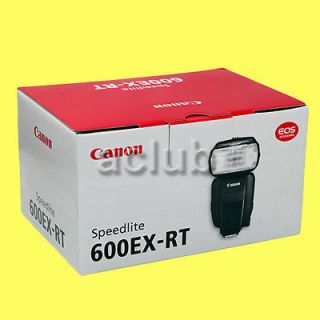 Genuine Canon 600EX RT Speedlite Flash 1D 7D 5D Mark II III 600D 550D 