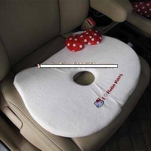 New Hello Kitty Red Bow Car Seat Cushion
