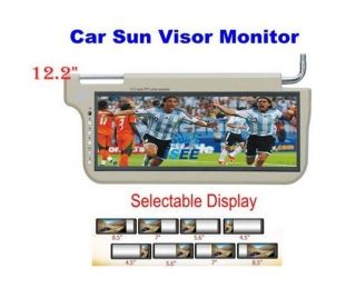 New Arrival 12.2 Car Sun Visor Monitor with Right or Left Optional