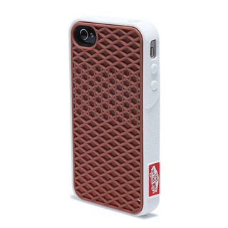 Silicone Waffle Sole Grip Brown Case Snap On Back Cover for Apple 