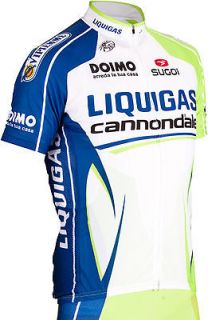 2012 Liquigas Cannondale Team Cycling Short Sleeve Jerseys (white) by 