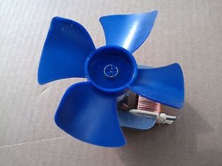 6V12 SHARP CAROUSEL MICROWAVE COOLING FAN, TESTS OK, 120VAC, OH SUNG 