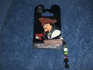   WDW Pirates of the Caribbean WHITE GLOVE CAPTAIN JACK SPARROW LE Pin