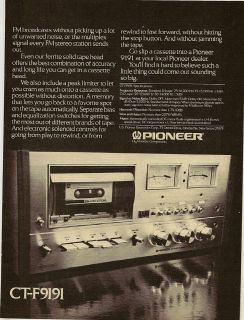 pioneer ct f9191 in Vintage Cassette Decks