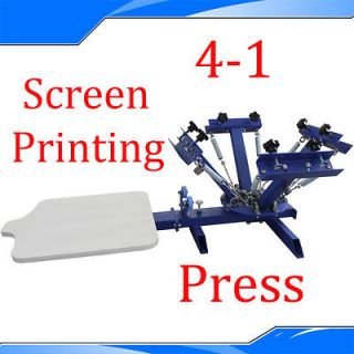 Colors Silk Screen Printing Machine Press Equipment Screen T shirt 