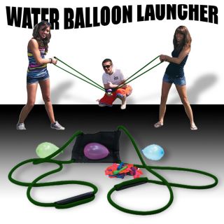   Giant Water Balloon Launcher Slingshot Catapult Toy FREE 150 Balloons