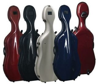 Gewa Idea Futura Rolly 4/4 Cello Case + Wheels, Choice of Colours