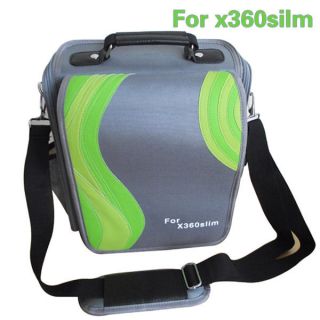 Travel Carrying Shoulder Bag Case for Microsoft Xbox 360 Xbox360 Slim 