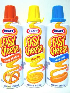 Kraft EZ Cheese 3 Flavor Choice