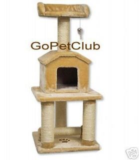 45 Cat Tree House Toy Bed Scratcher Post Furniture F04