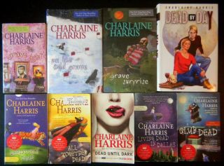Lot Of 10 Charlaine Harris Books   Sookie Stackhouse 1 7 Harper 