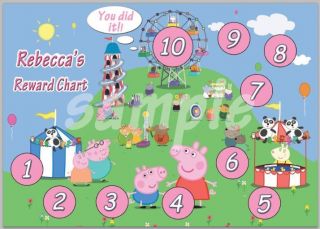 Peppa Pig Potty Chart Printable