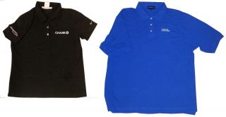 Chase Bank Polo Golf Shirt Size XL/S