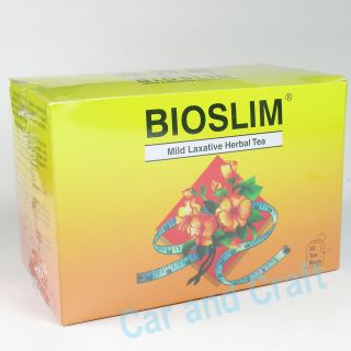 2x Bioslim Tea Bio Slim Mild Laxative Herbal Tea Bags(30) 保秀麗 