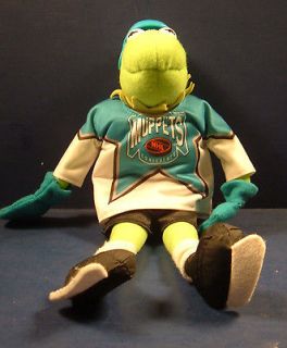   Kermit Frog Muppet NHL Conference Uniform Hockey 1995 Blue McDonalds