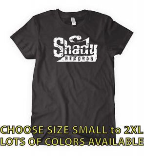 SHADY RECORDS T shirt rap hip hop eminem CHOOSE SIZE
