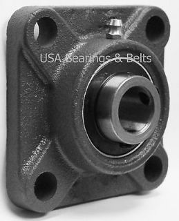 qty) 1 ~UCF 205 16~ Square Flange Bearing Unit, with Hex Key