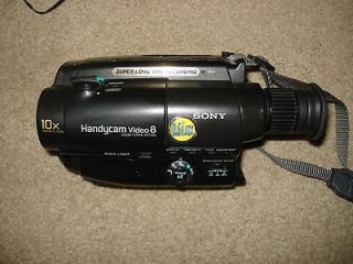   listed SONY CCD TR44 Video8 8mm Camcorder Video Camera Handycam NTSC