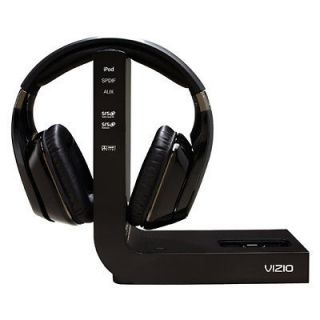 New Vizio Home Theater Wireless Headphones w ipod dock