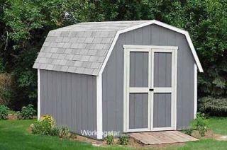 12x12 Barn Storage Shed Plans, Buy It Now Get It Fast