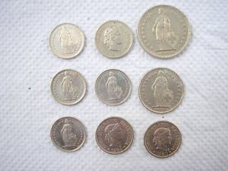 helvetia coins in Europe