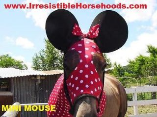   MOUSE HORSE COSTUME, EARS & TAIL BAG Hood SLINKY TAIL BAG *X S