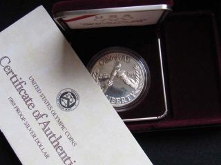 1988 United States Dollar Olympic Silver Proof Coin