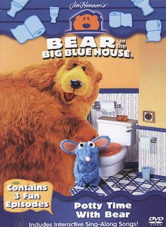 Bear in the Big Blue House   Potty Time With Bear (DVD) (DVD, 2004)