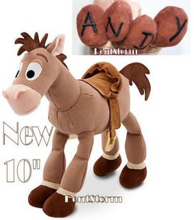   NEW Disney Store Toy Story Bullseye Horse Bean Bag Plush ANDY WOODY