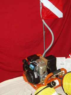 Hookamax gasoline powered stationary Hookah dive rig