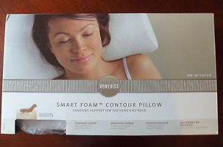 Homedics HMP SFC Smart Foam Contour Pillow New in Box Originally $60.