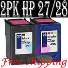 pk HP 27 28 Ink Cartridges HP27 HP28 C8727AN C8728AN Officejet 4105 